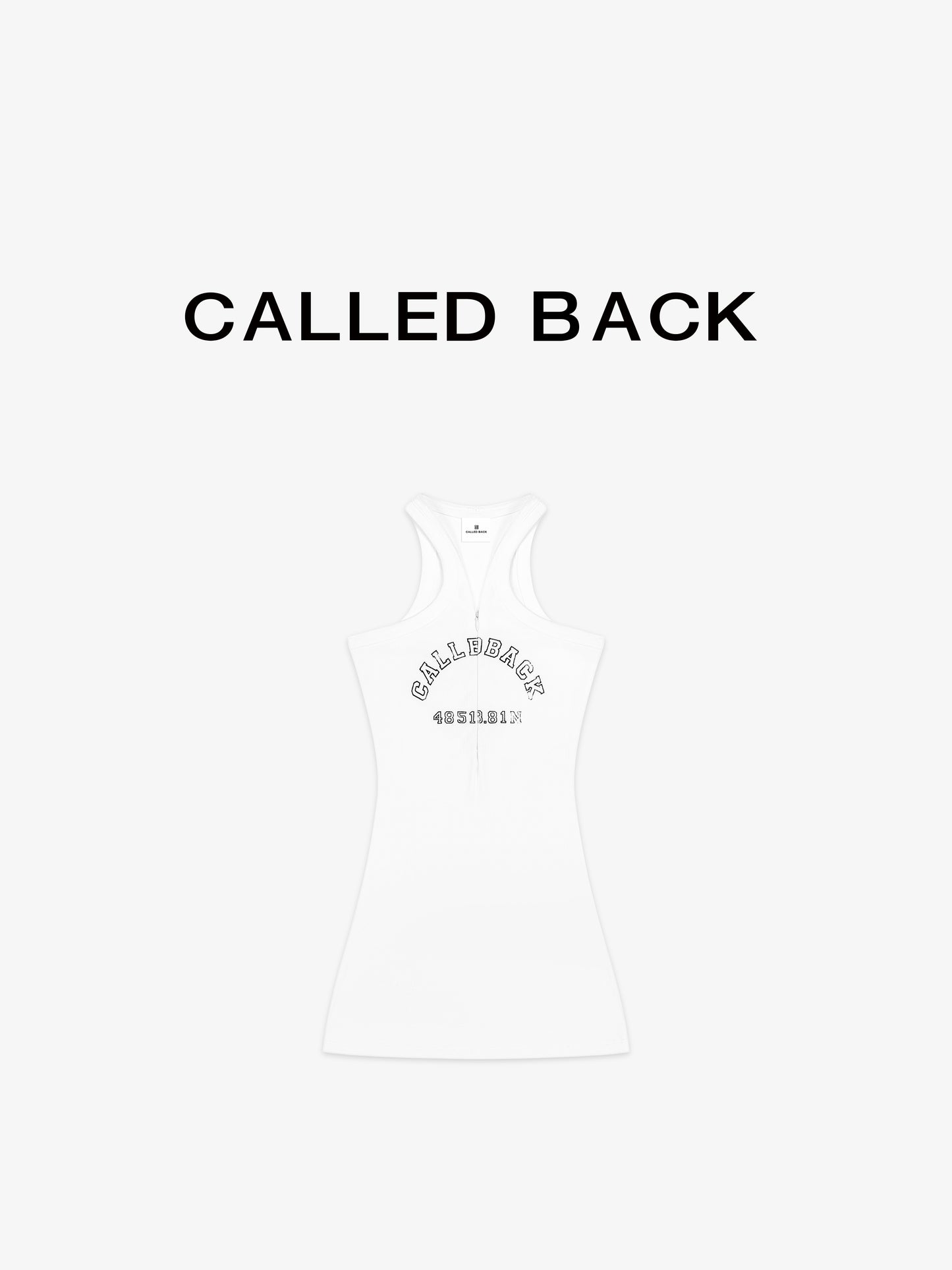 White Tank Dress