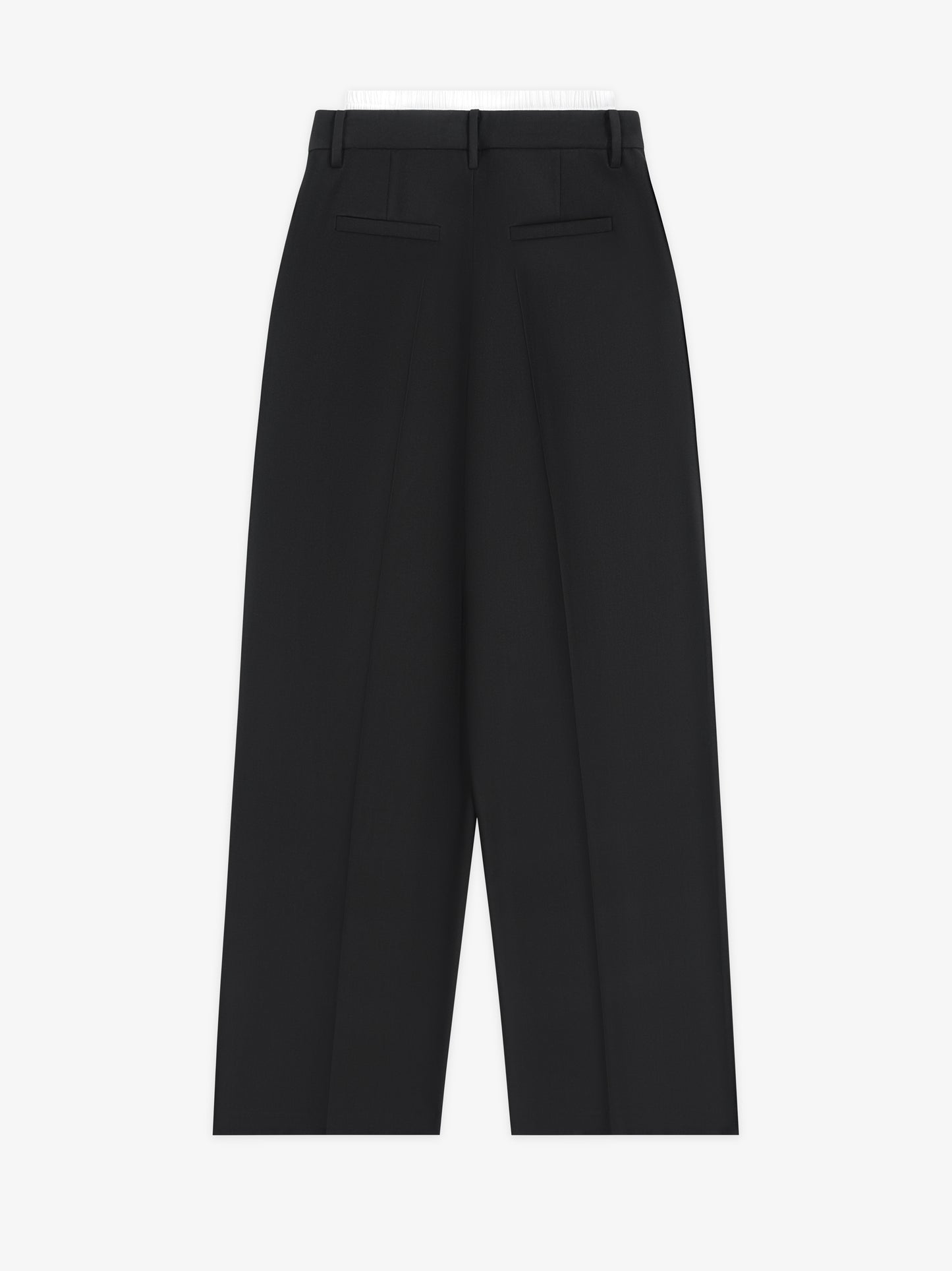 Straight-leg pants
