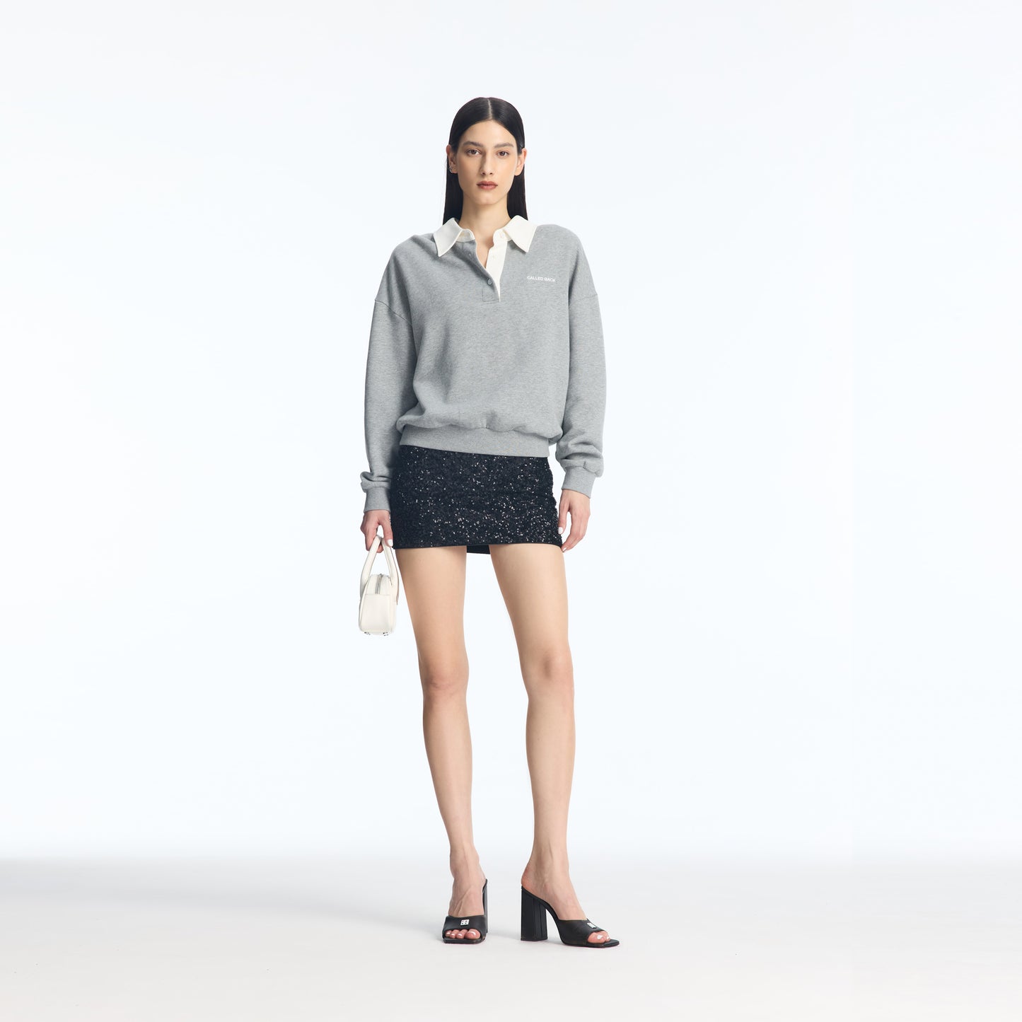 Contrast Collar Polo Shirt