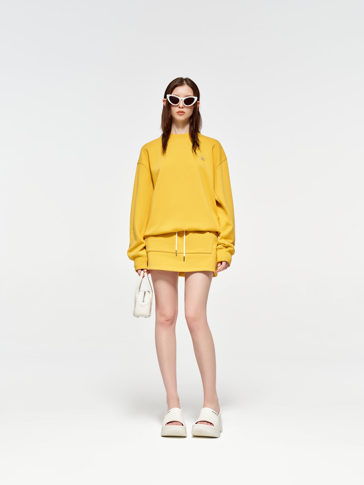 Yellow sweatshirt