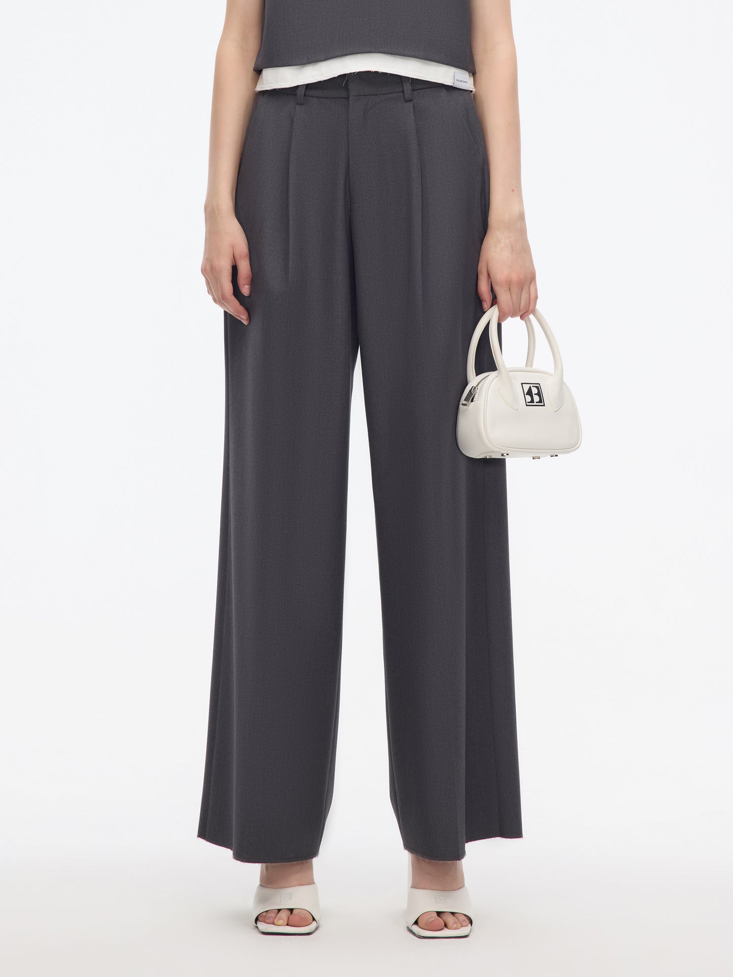 Straight-leg pants
