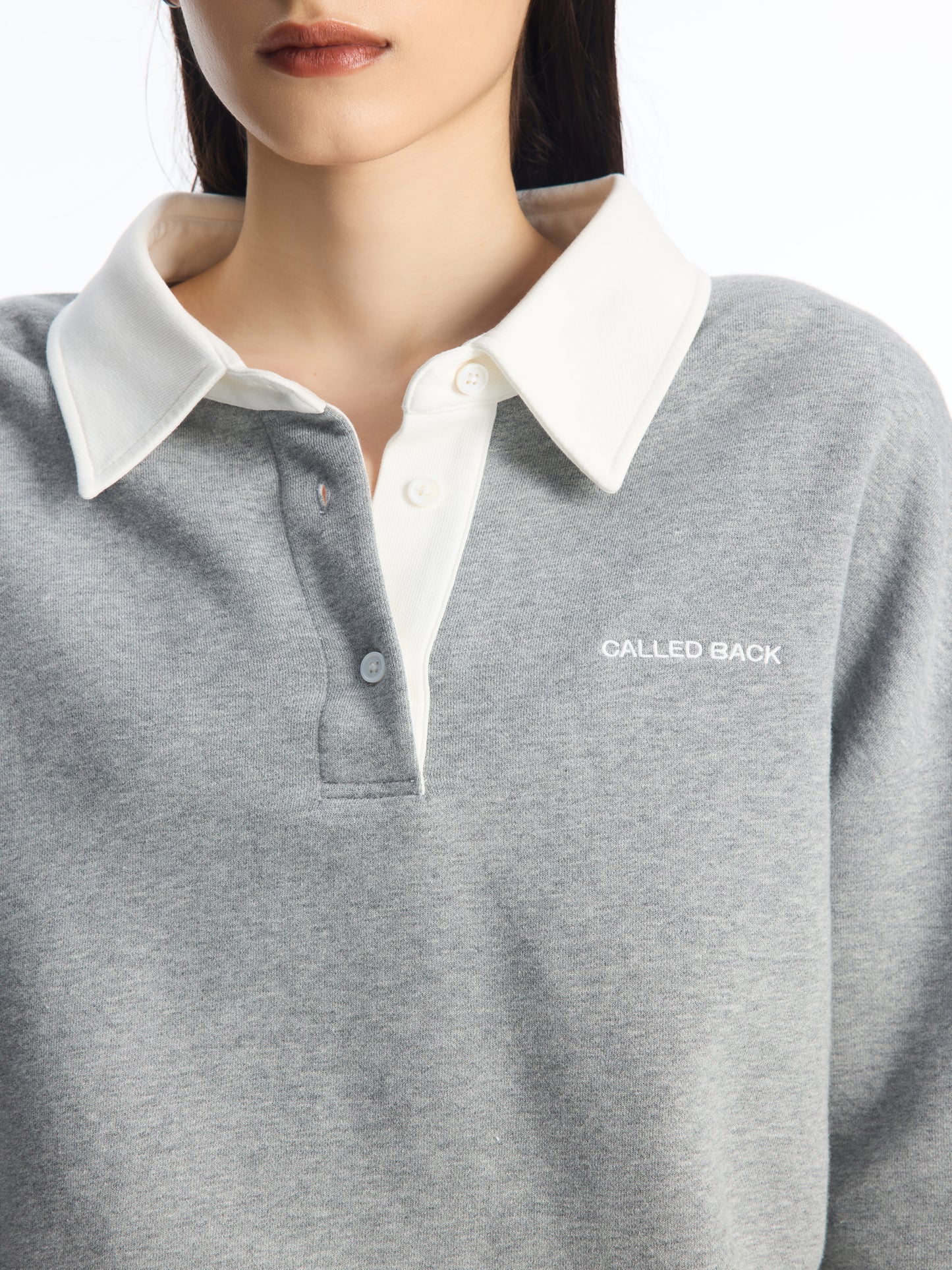 Contrast Collar Polo Shirt