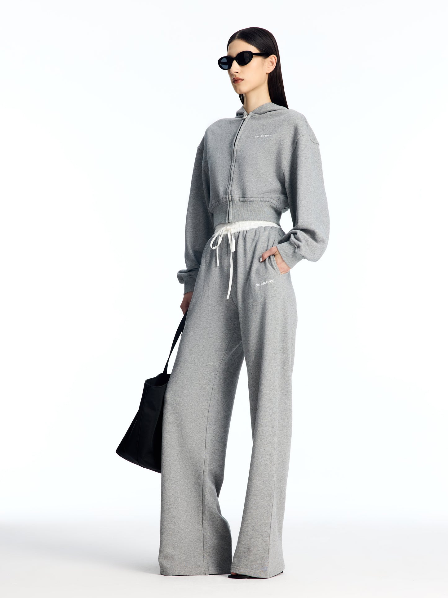 Cropped hoodie