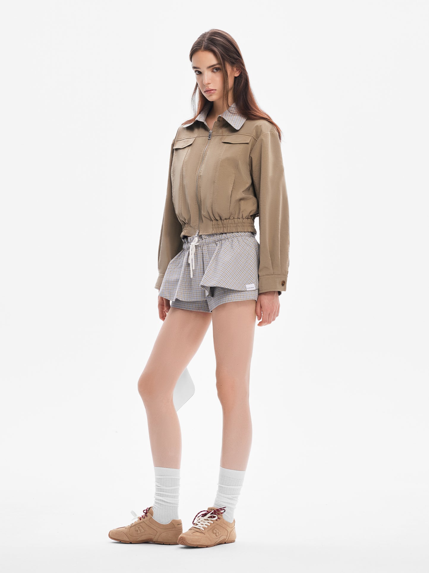 Versatile Plaid Skort