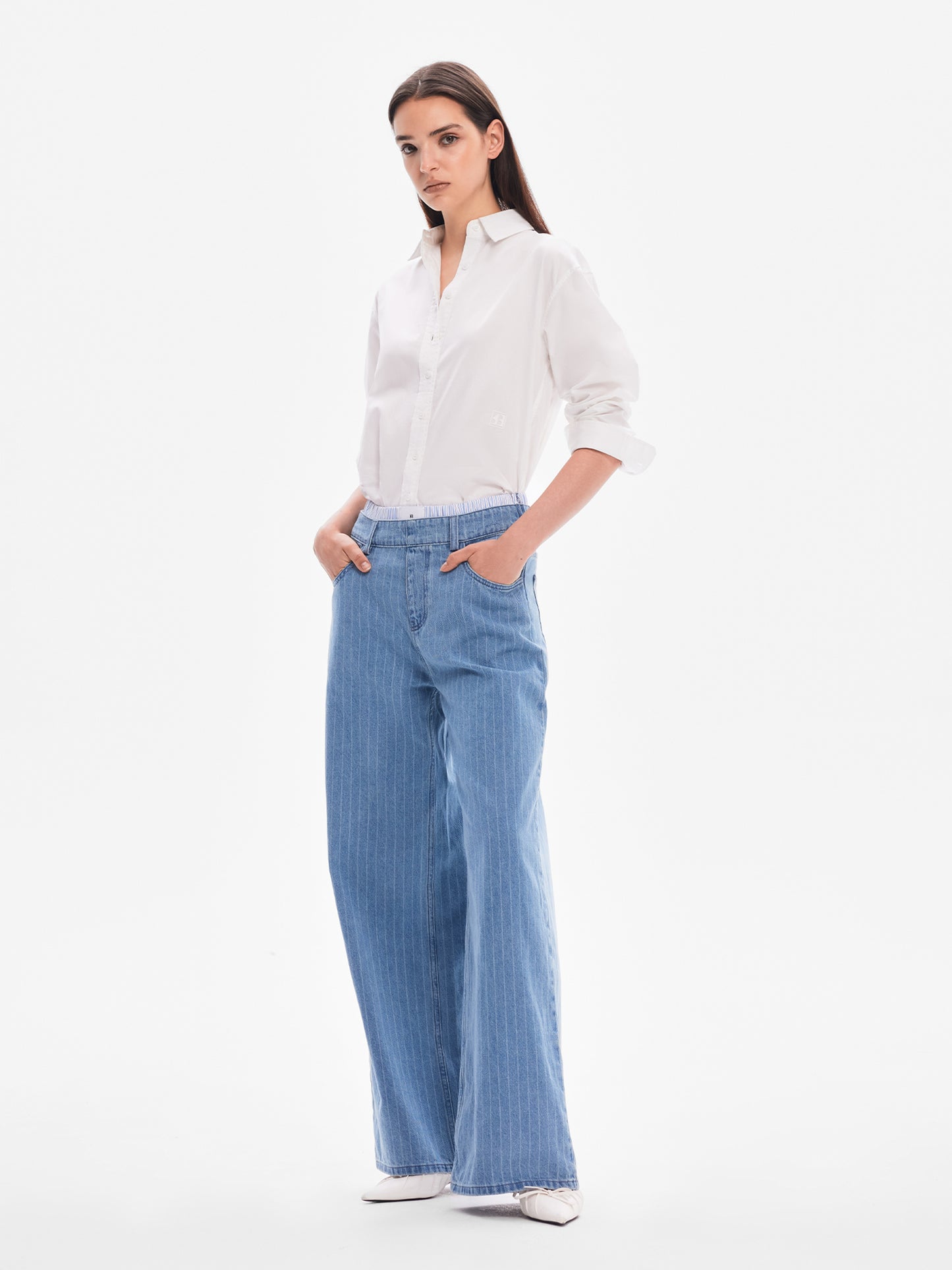 Striped Jeans