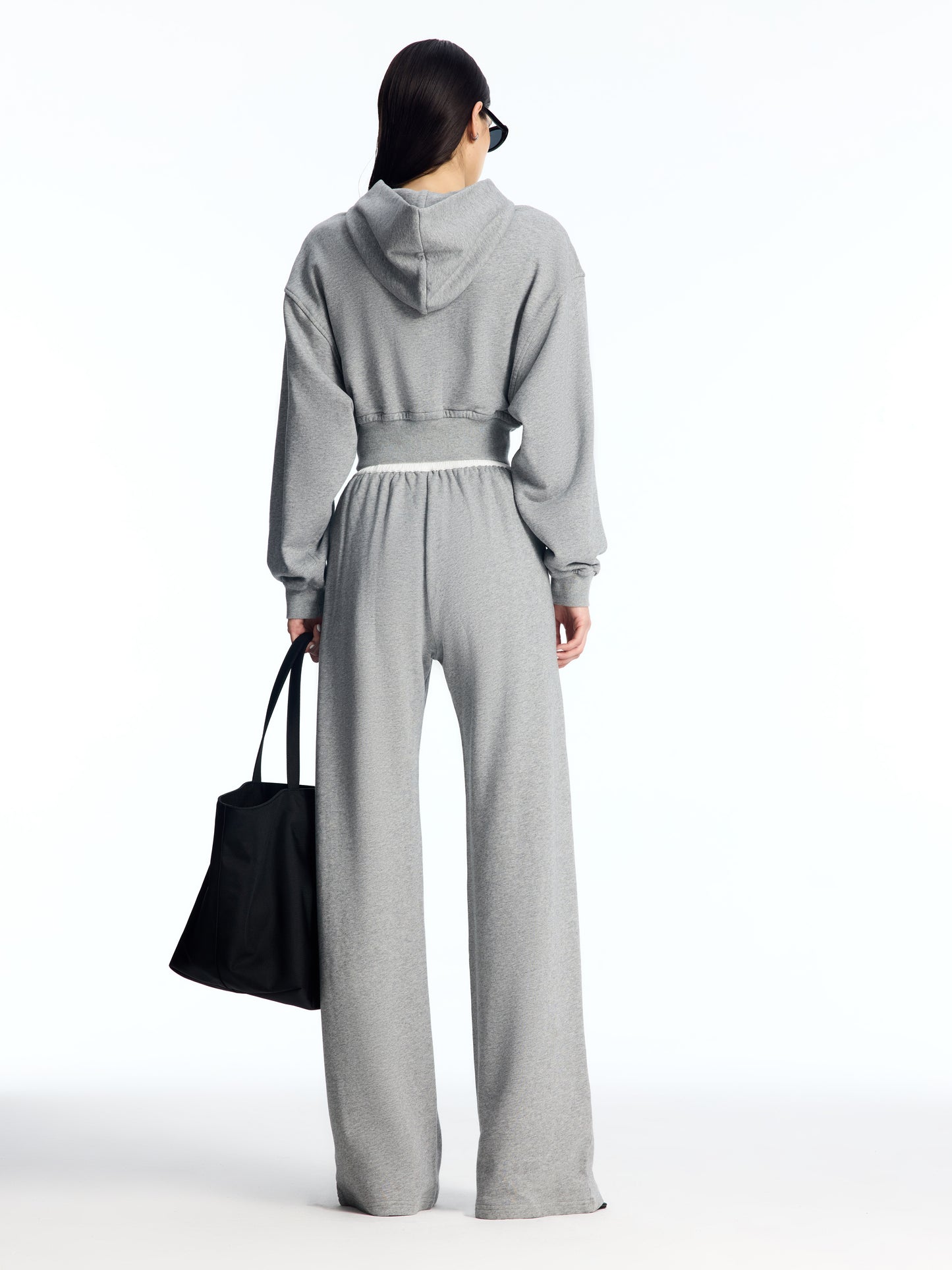 Cropped hoodie