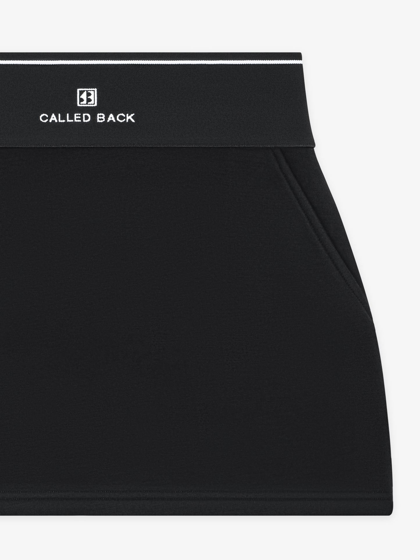Core logo black skirt