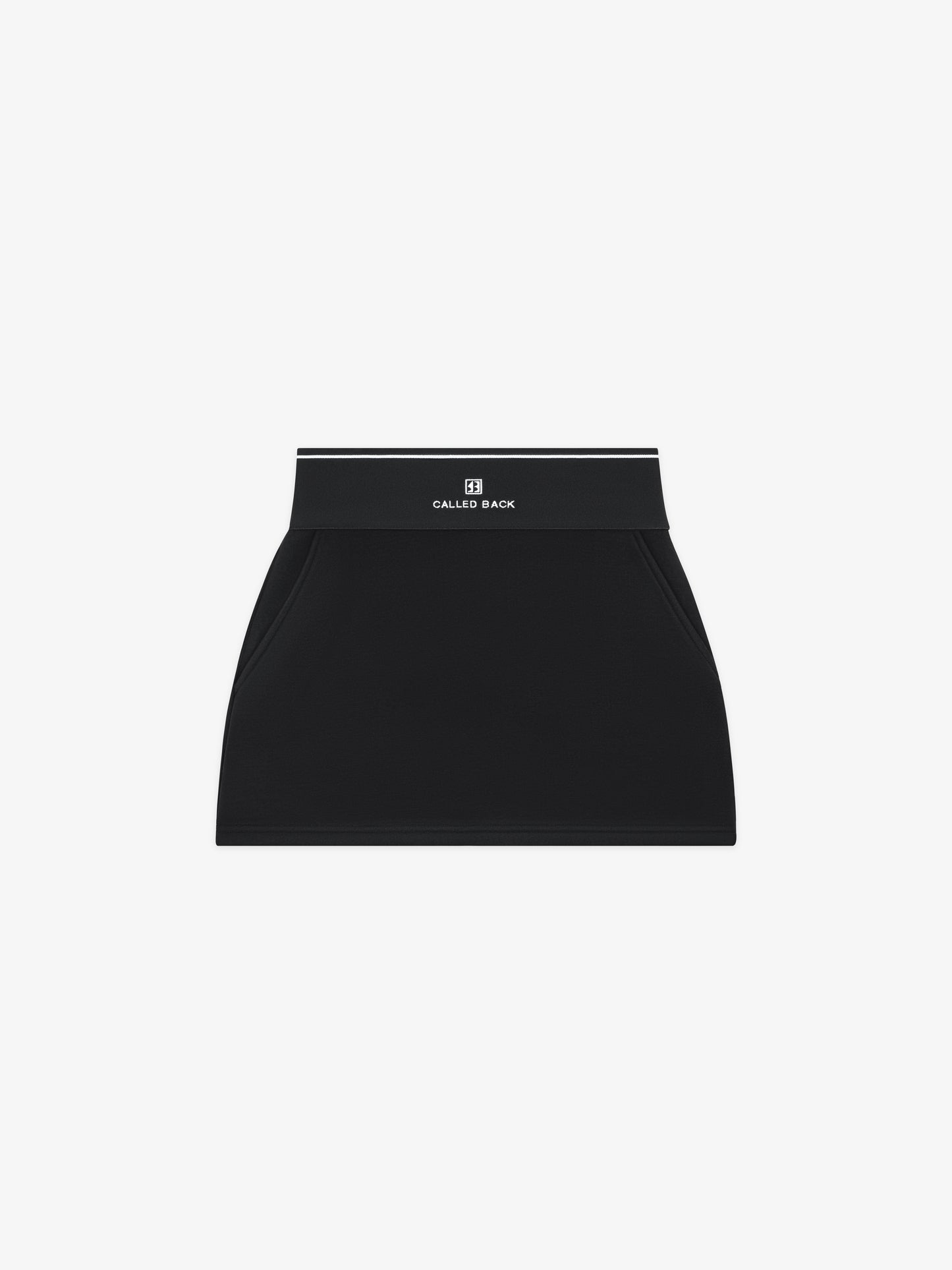 Core logo black skirt