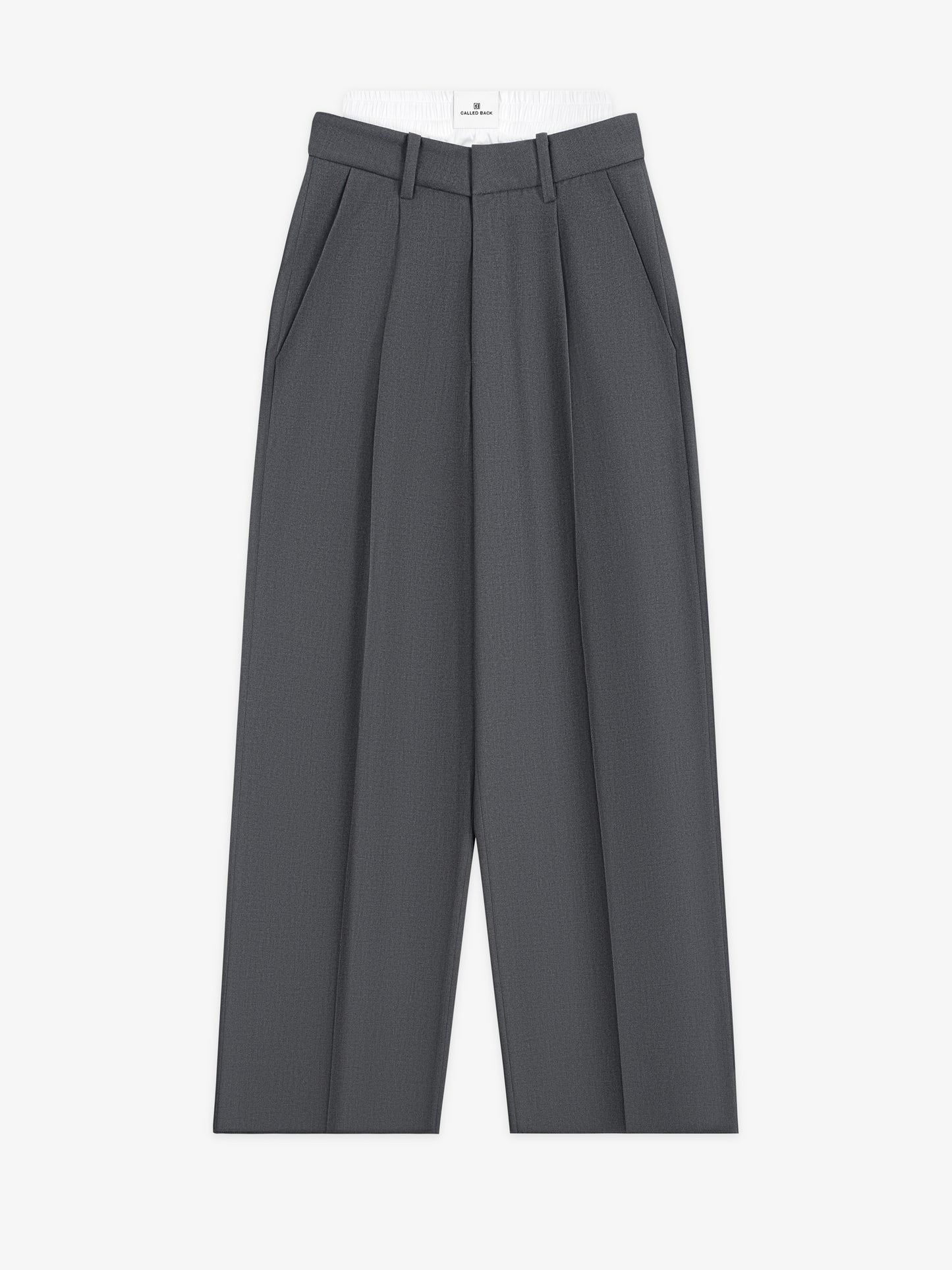 Straight-leg pants