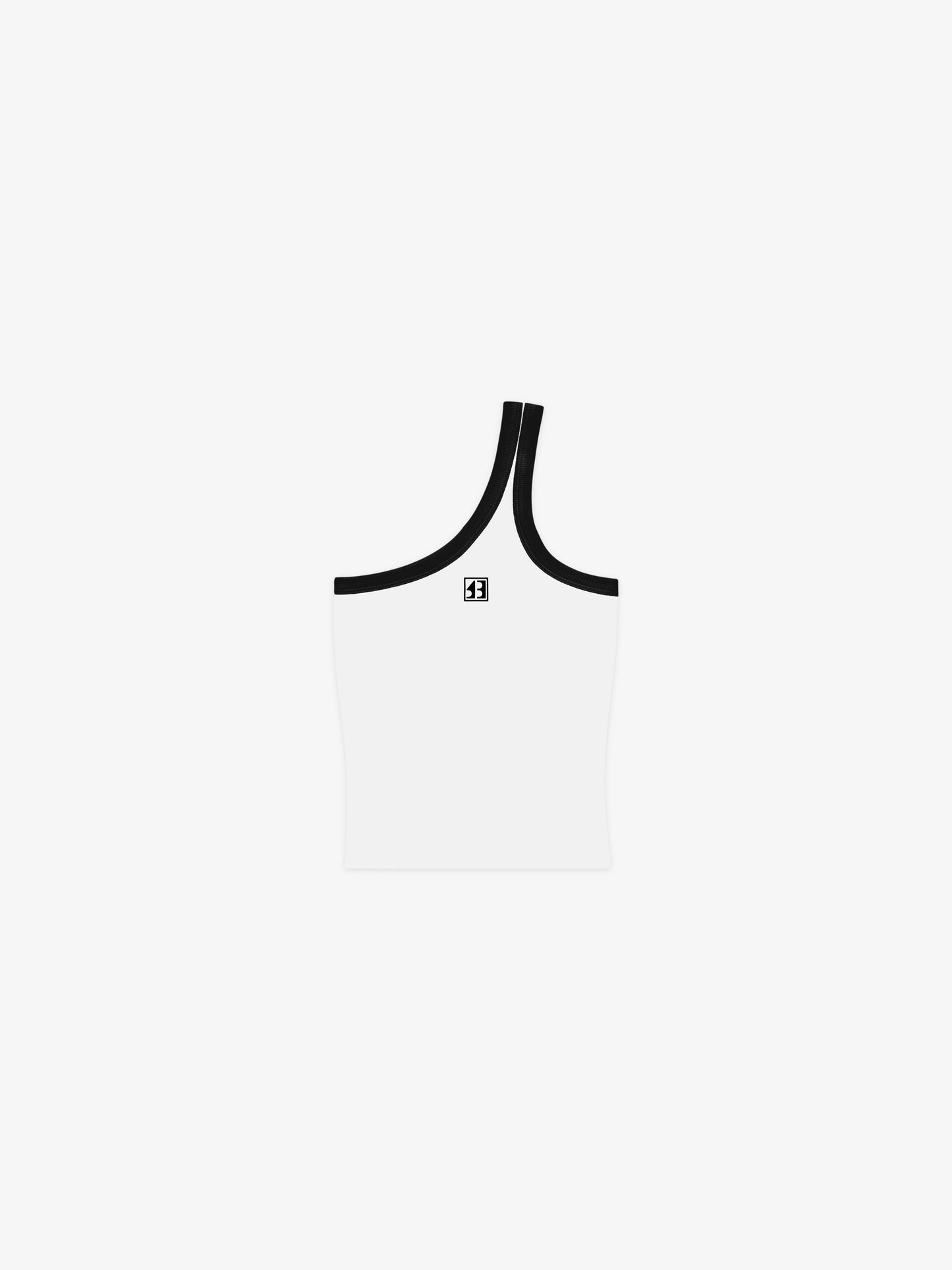 One-shoulder tank top