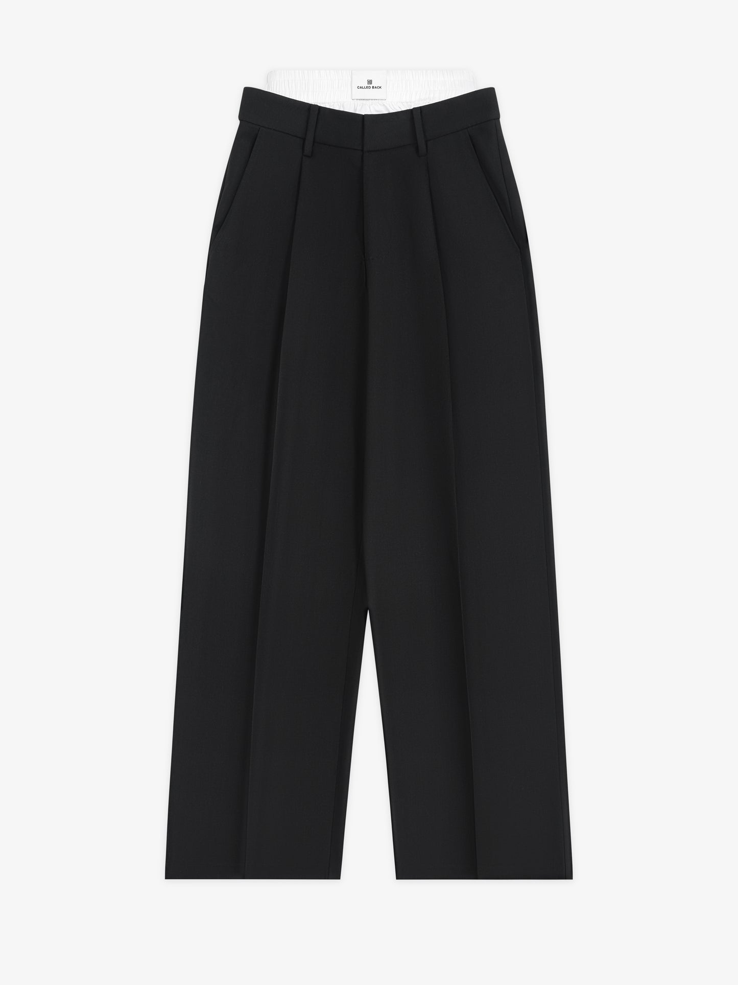Straight-leg pants