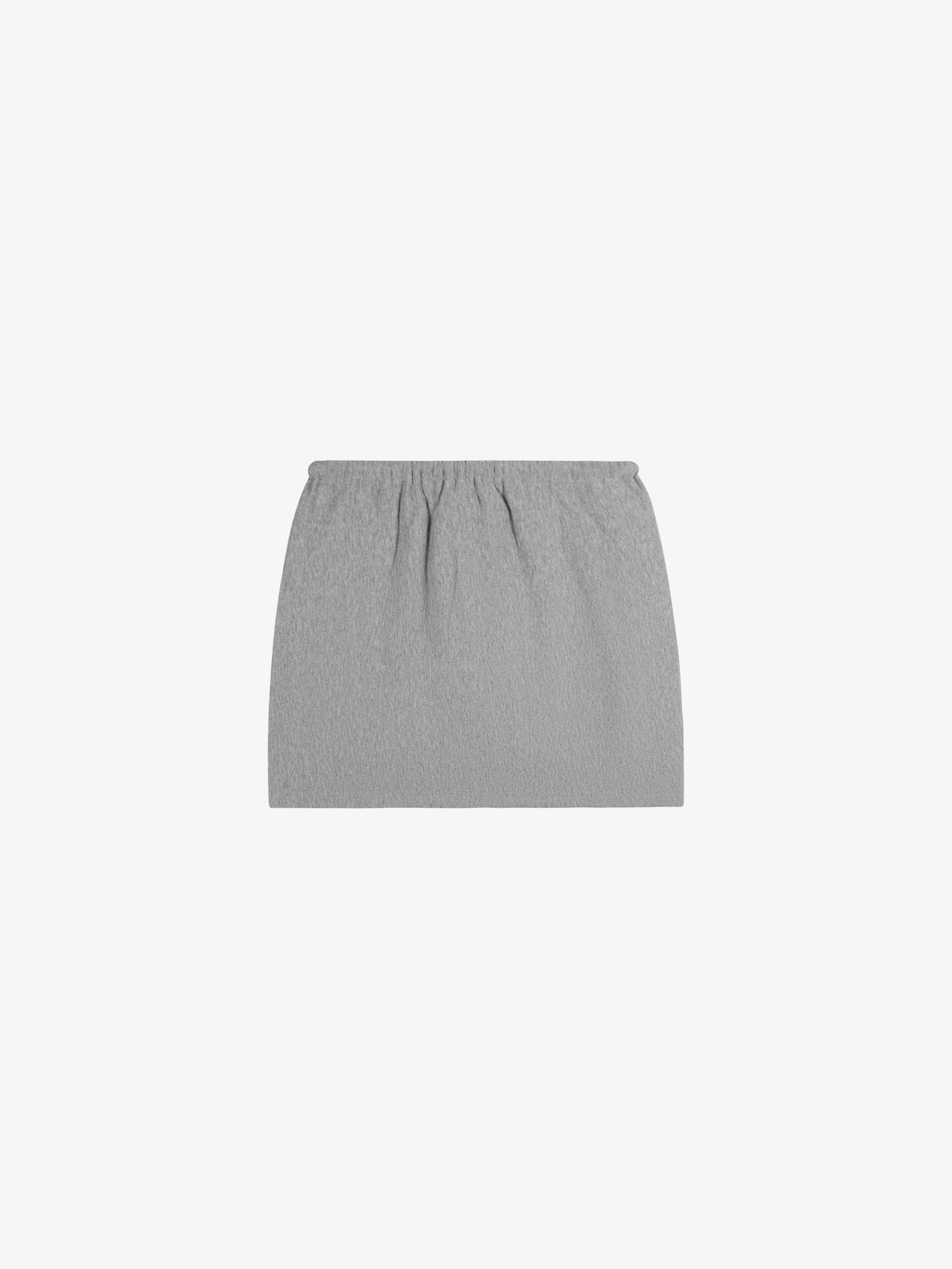 Embroidered Logo String Mini Skirt