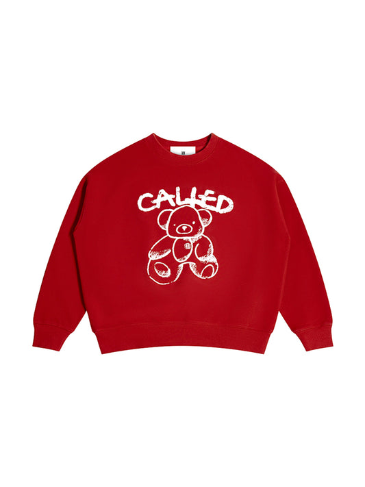 Onigiri Bear Logo Crewneck Sweatshirt