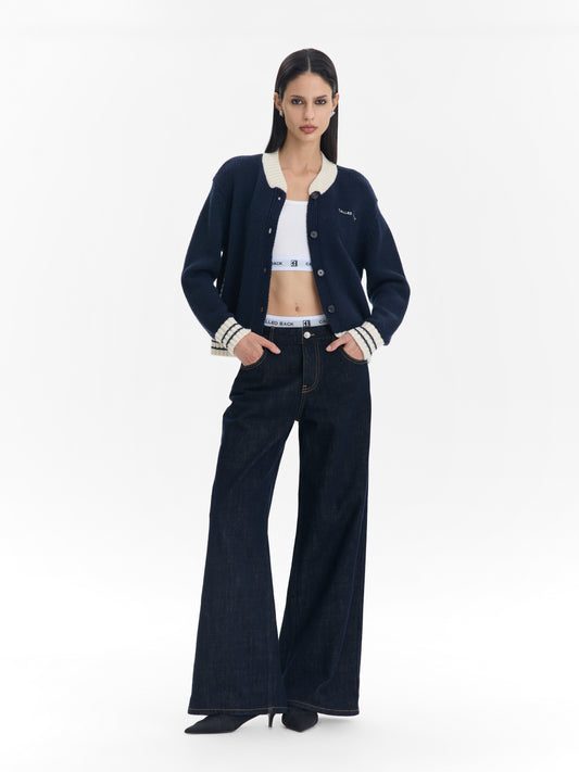 Knitted Baseball Jacket