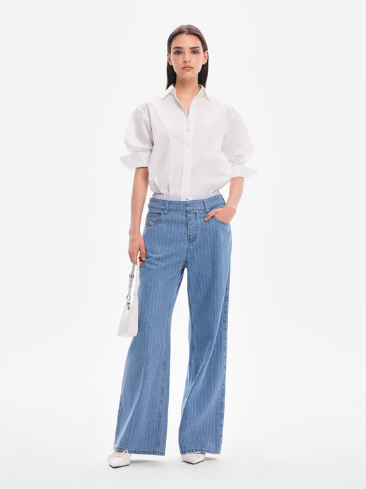 Striped Jeans