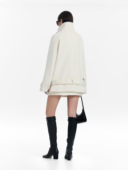 Double-Breasted Wool Coat