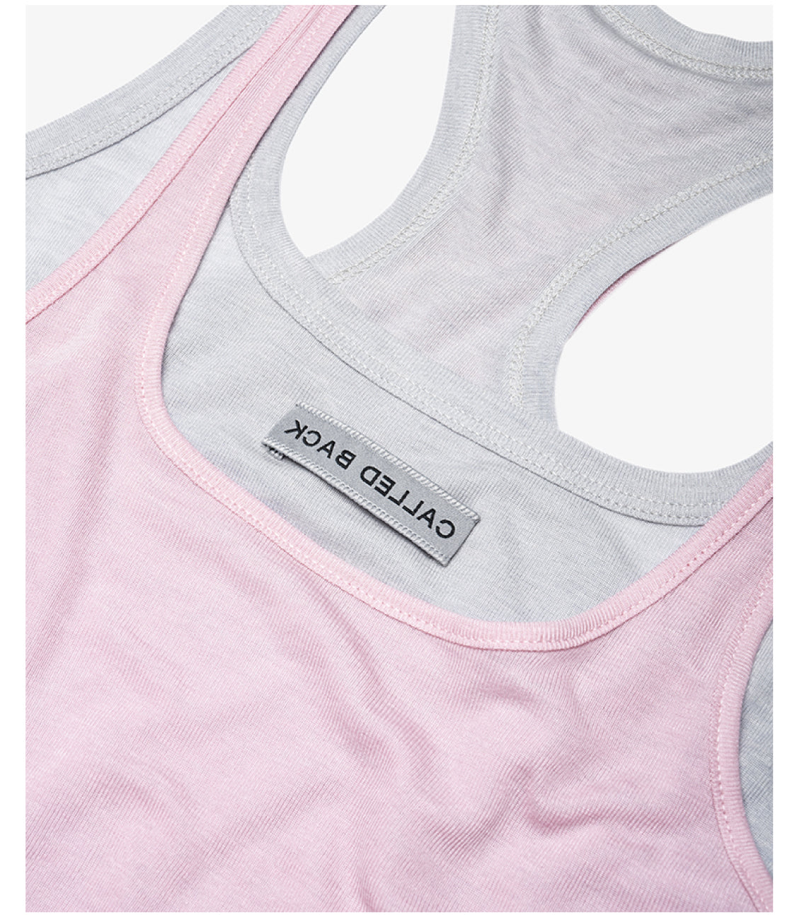 Two-Tone Mock Two-Piece Top