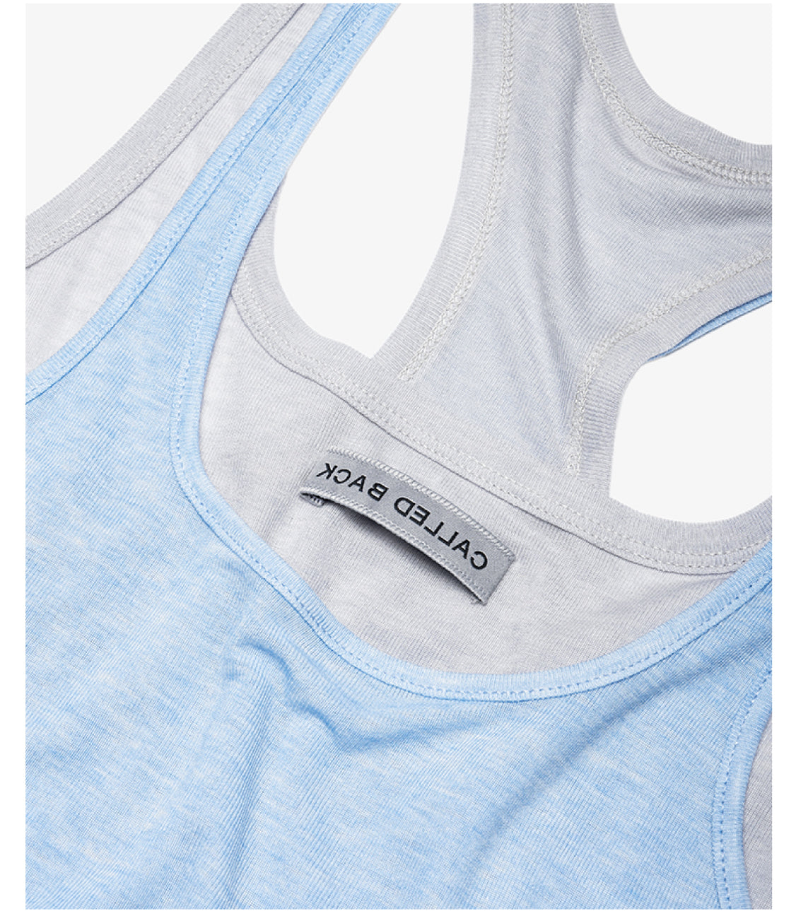 Two-Tone Mock Two-Piece Top